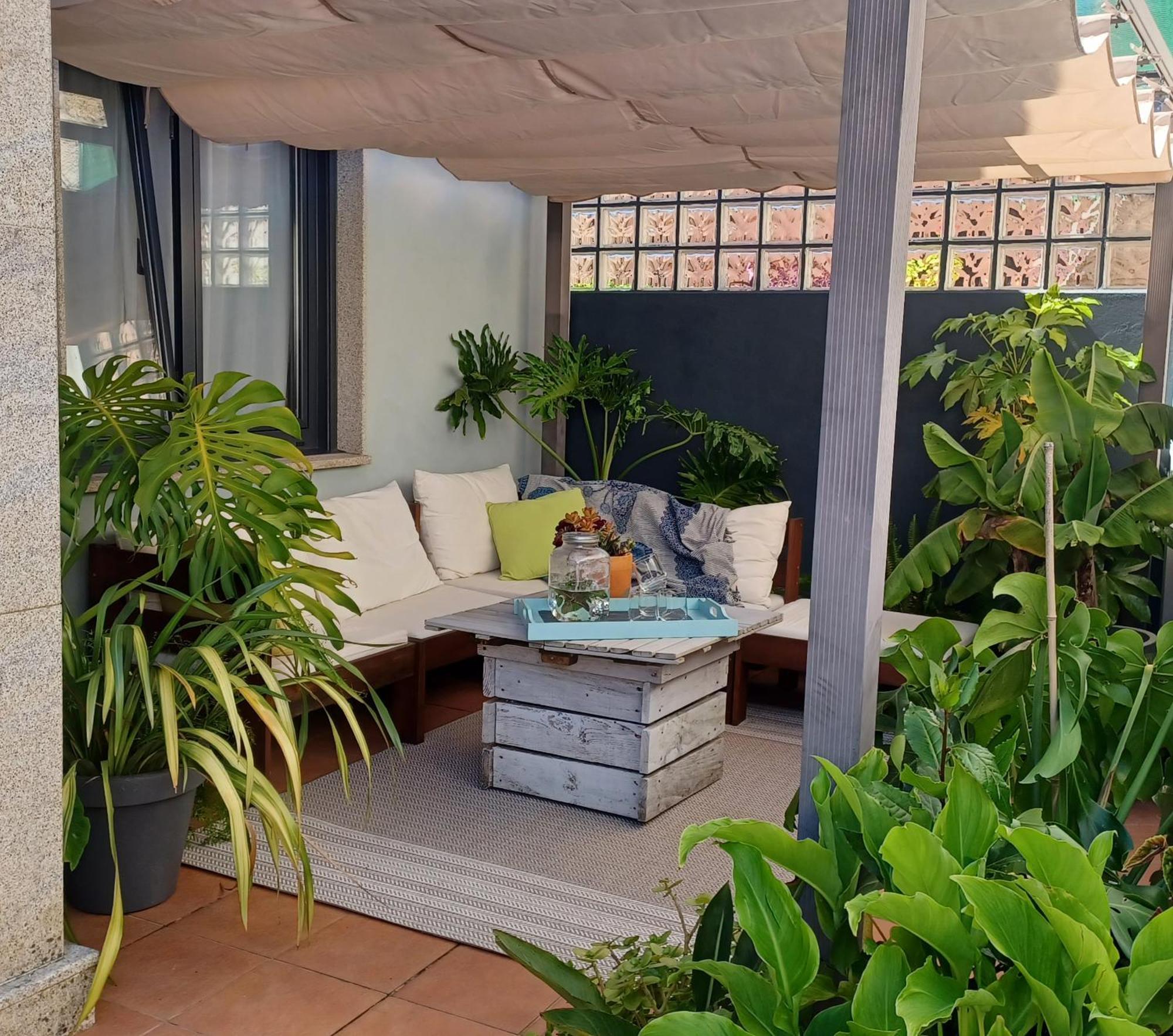 Piso A Pie De Playa Con Terraza Exclusiva Daire Moaña Dış mekan fotoğraf